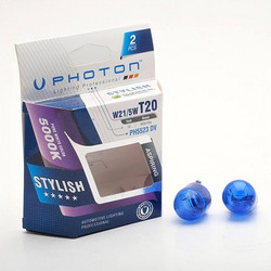 Photon Λάμπες Xenvision Αυτοκινήτου T20 W21/5w Pure White 5000K σετ 2 τμχ PH5523DV