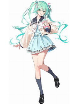 FuRyu Hatsune Miku Sweet School Life Pure Φιγούρα 18cm