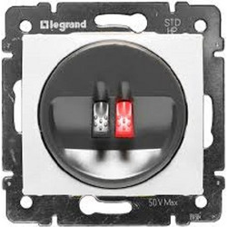 Valena μηχανισμός πρίζα Hi-Fi μονή λευκή 774223