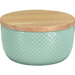 Θήκη για Βαμβάκι Dotty Από Κεραμικό - Βεραμάν 13,3x8,5 εκ