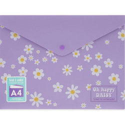 Φάκελος κουμπί Α4 Legami Daisy PFB0001