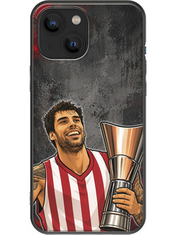 Θήκη Kings of Europe Legends - Saint George iPhone 13 mini Black TPU (Μαύρη Σιλικόνη)