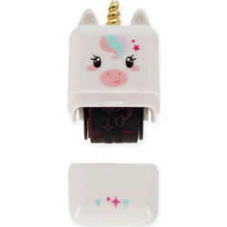 ΣΦΡΑΓΙΔΑ ΡΟΛΛΕΡ LEGAMI DECORATIVE ROLLER STAMP UNICORN FUCHSIA INK - ROS0003