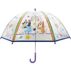 Bluey manual transparent bubble umbrella 48cm 12 Τεμ