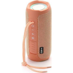 T&G TG-227 Αδιάβροχο Ηχείο Bluetooth 10W με Ραδιόφωνο Ροζ