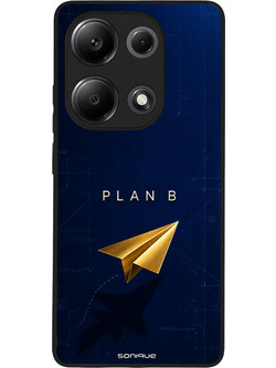 Sonique Men's Edition Back Cover Plan B (Xiaomi Redmi Note 13 Pro 4G / Poco M6 Pro 4G / Redmi Note 14S)