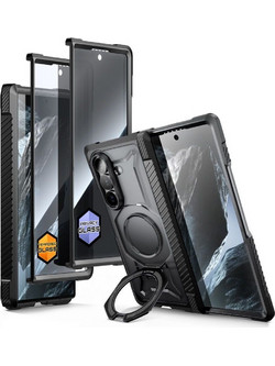 Supcase UB Grip Mag Magsafe 2-Set Θήκη Black (Samsung Galaxy Z Fold 8)
