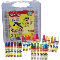 Gim Play-Doh Κηρομπογιές Σετ 24τμχ
