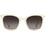 Polaroid Eyewear PLD4110/S/X 10A/LA Γυναικεία Γυαλιά Ηλίου Τετράγωνα Κοκάλινα Λευκά με Καφέ Degradee Φακό