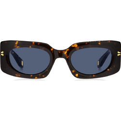 Marc Jacobs MJ1075/S 086/KU Γυναικεία Γυαλιά Ηλίου Ορθογώνια Κοκάλινα Ταρταρούγα με Μαύρο Polarized Φακό