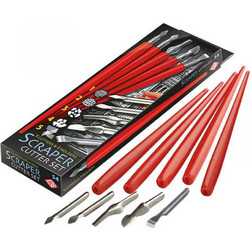 Σετ 5 Εργαλεία Χαρακτικής Scraper Cutter Set