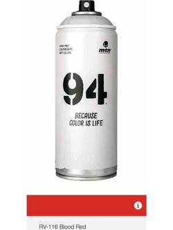 Montana Colors MTN 94 Σπρέι Βαφής Blood Red 400ml
