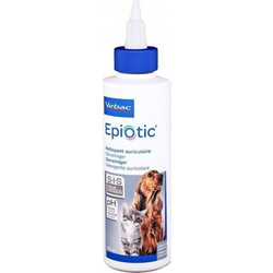 Virbac Epiotic Καθαριστικό Αυτιών σε Σταγόνες για Γάτες & Σκύλους 125ml - Virbac