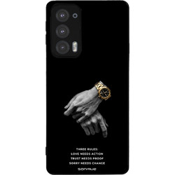 Sonique Men's Edition Θήκη Three Rules (Motorola Edge 20 5G)