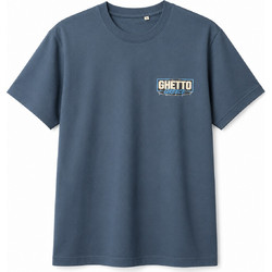 Ghetto Greece Logo T-Shirt - Blue Petrol - Regular Fit | 100% Cotton