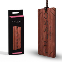 FRESSO 159006/FRE Ξύλινο Κρεμαστό Αρωματικό Αυτοκινήτου Sugar Love - 1 τεμ