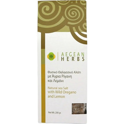 Αλάτι με 'Aγρια Ρίγανη και Λεμόνι (200g) Aegean Herbs