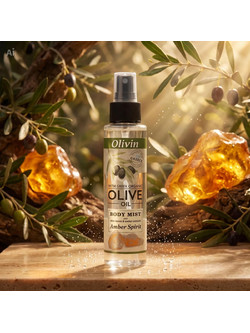Olivin Amber Spirit Body Mist 100ml