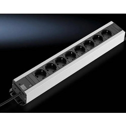 Rittal Πολύπριζο 8 Θέσεων με Καλώδιο 2m 7000630