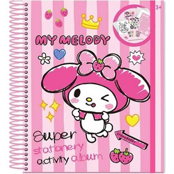 Σχολικό Σετ Spiral my melody 45τμχ