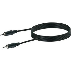 Schwaiger Καλώδιο Ήχου 3.5mm male - 3.5mm male Μαύρο 3m TFS3300533