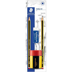 Staedtler Noris Σετ 4 Μολύβια HB Κίτρινα 511BKD10