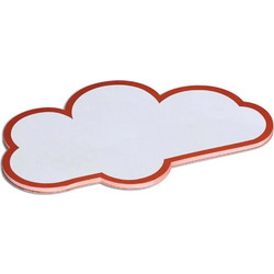 Maul Moderation Cards Cloud 14 X 23 Cm 20 Pcs Pack White