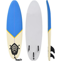 vidaXL Σανίδα Surf 170 εκ - μπλε, βέλος