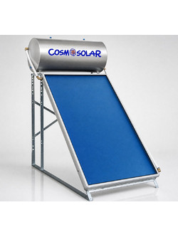 Cosmosolar INP Ηλιακός Θερμοσίφωνας 120lt 2m² Inox Τριπλής Ενέργειας Οριζόντιος
