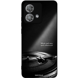 Sonique Men's Edition Θήκη με Σχέδιο «Music and Men» (Motorola Edge 40 Neo 5G)