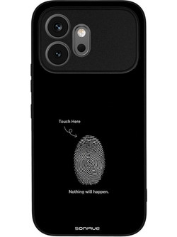 Sonique Men's Edition Θήκη (Honor 600 5G) με Σχέδιο «Αποτύπωμα»