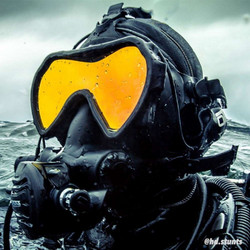 Μάσκα Κατάδυσης OTS Spectrum Full Face Mask Black