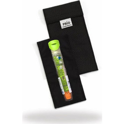 FRIO Duo Wallet Ισοθερμική Θήκη Μεταφοράς Ινσουλίνης & Φαρμάκων Μαύρη Μαύρο