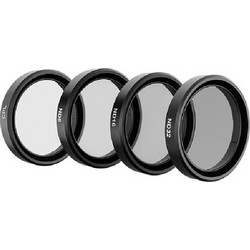 Telesin 4-pack CPL+ND8/16/32 lens filter kit for DJI Osmo Action 5 Pro/4/3