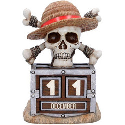 One Piece - Perpetual Calendar 15.8cm - Jolly Rogerm