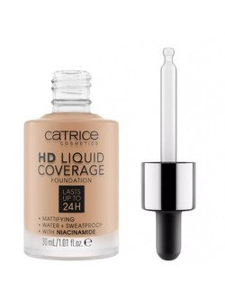 Catrice HD Liquid Coverage 050 Rosy Ash Liquid Make Up 30ml