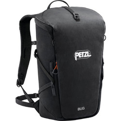 Petzl Bug Backpack For Single Day Multi Pitch Climbing 18L Black Black