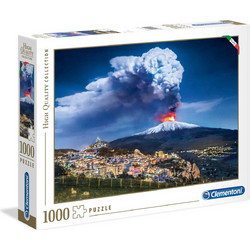 Puzzle Clementoni H.Q Ηφαίστειο Αίτνα 1000 Κομμάτια