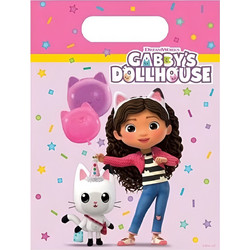Σακουλάκια για Δωράκια Gabby's Dollhouse (6 τεμ)