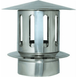 Καπέλο Καμινάδας Αντιανεμικό Fil-Top Inox