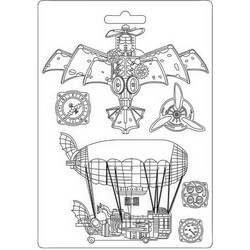 ΚΑΛΟΥΠΙ ΣΙΛΙΚΟΝΗΣ STAMPERIA Α4 - SIR VAGABOND AVIATOR AIRCRAFT