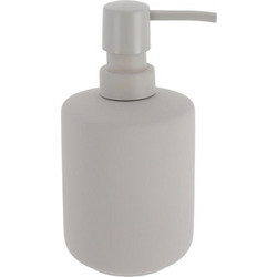 Dispenser γκρι ανοιχτό stoneware 400ml/7,8x16,3cm