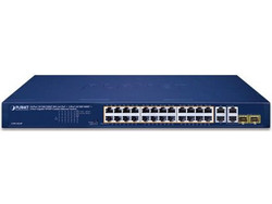 Planet GSW-2824P Unmanaged L2 Switch με 24 Θύρες Ethernet 1Gbps και 2 SFP Θύρες