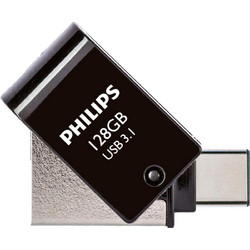 Philips 2 In 1 128GB USB Stick 3.2 Gen 1 με USB-A & USB-C