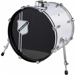 Millenium Focus 18"x14" Bass Drum White Kick Drum