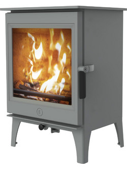 Charnwood Cranmore 3 Pewter Ατσάλινη Ξυλόσομπα 5kW