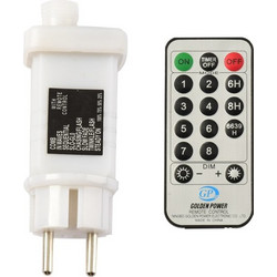 1500LEDS ΑΝΤΑΠΤΟΡΑΣ 31VDC 12W 8 ΠΡΟΓΡΑmmΑΤΑ & IR ΤΗΛΕΧΕΙΡΙΣΤΗΡΙΟ ON/OFF + 8 FUNC. + TIMER + DImmER / X0812WFAR