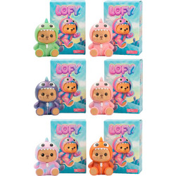 Lofy Bear assorted Blind Box Surprise PVC doll keychain