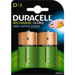 Duracell Recharge Ultra D 2τμχ 5000394055995