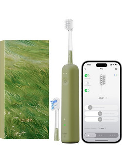 Laifen Wave Special Green Ηλεκτρική Οδοντόβουρτσα με Χρονομετρητή